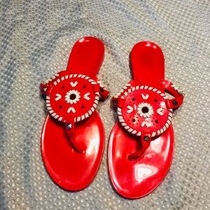 Jack Rogers jelly sandals